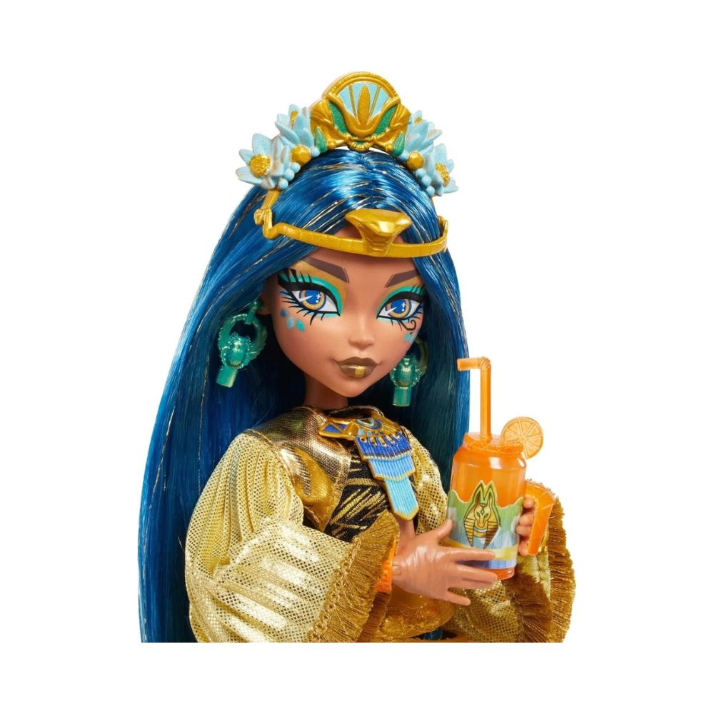 Mattel Monster High Monster Fest Κούκλα Cleo De Nile με Festival Outfit, HXH81 - Monster High