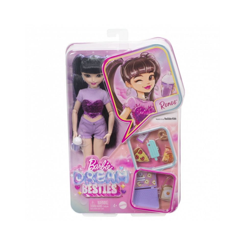 Mattel Κούκλα Barbie Dream Besties: Renee, HYC24 - Barbie