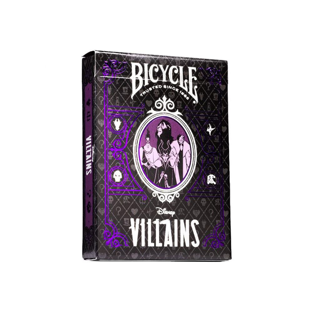 Τράπουλα Bicycle Green & Purple Villain σε 2 Σχέδια - Bicycle