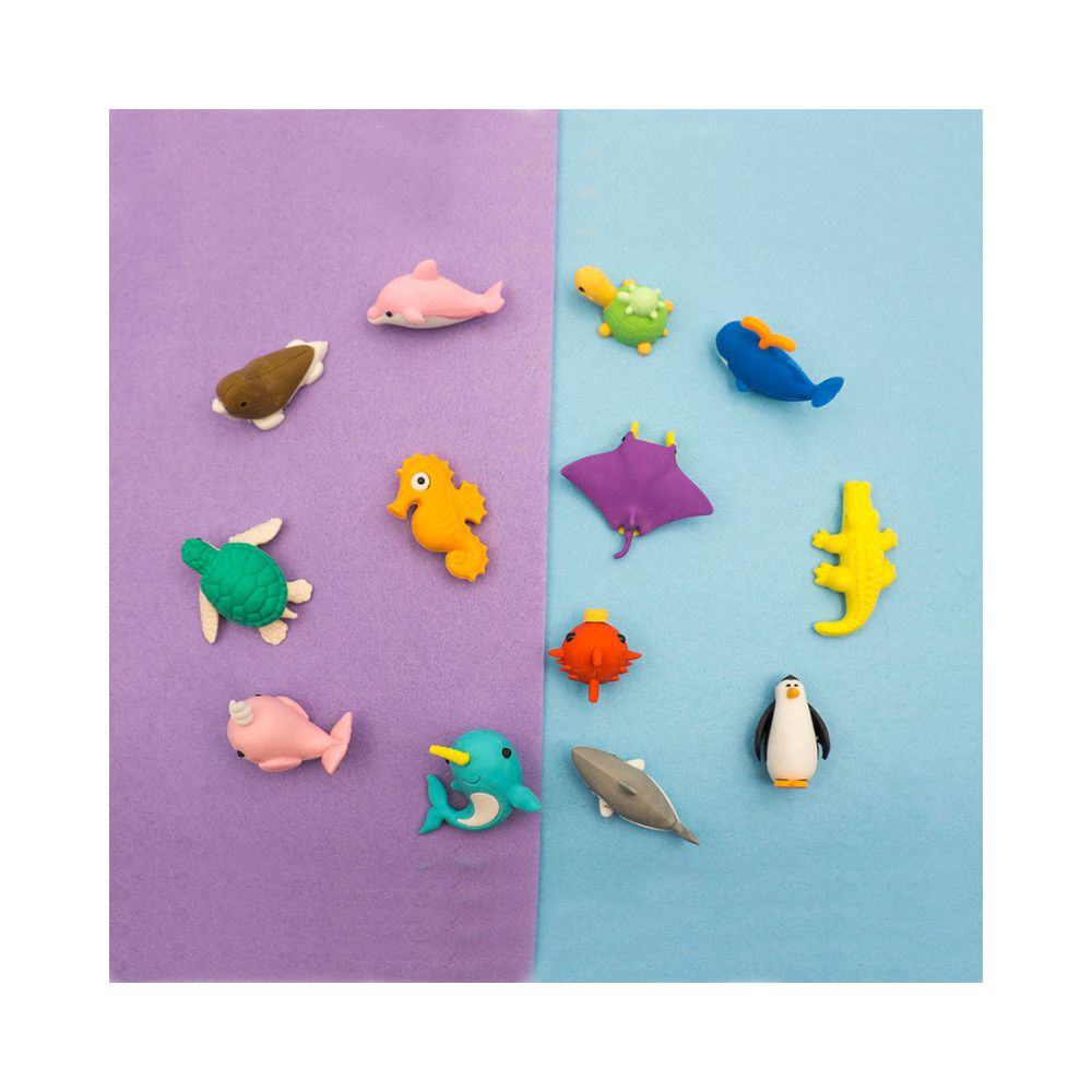 Σετ Γόμες Fancy Eraser Set: Under the Sea σε 2 Σχέδια - Little Tree