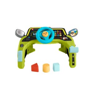 Mattel Fisher Price Laugh & Learn Sit & Steer Driver Εκπαιδευτικό Αυτοκινητάκι, HYR91 - Fisher-Price