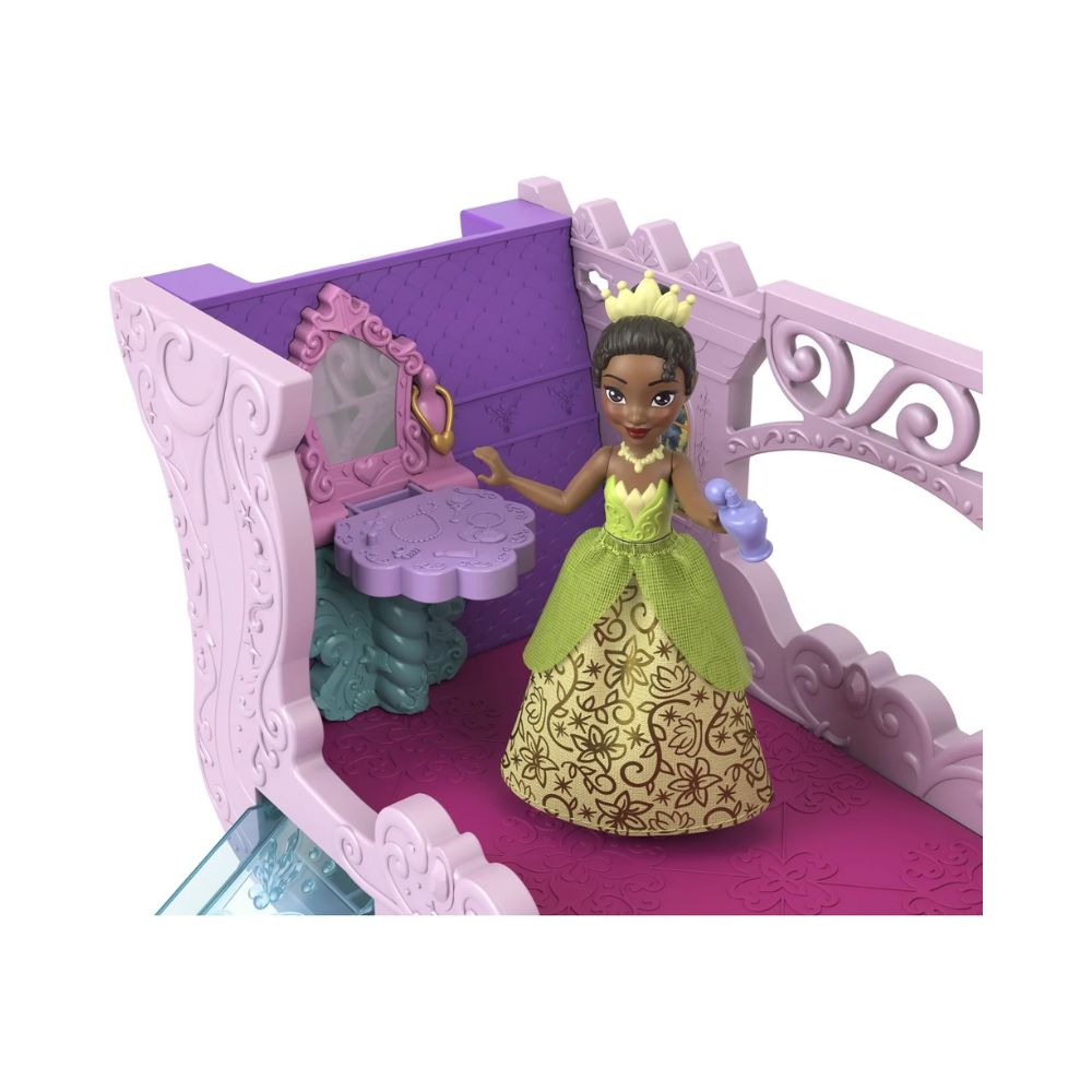 Mattel Disney Princess Mini Κούκλες-Άμαξα/Καστράκι 2 σε 1, HWX17 - Disney Princess