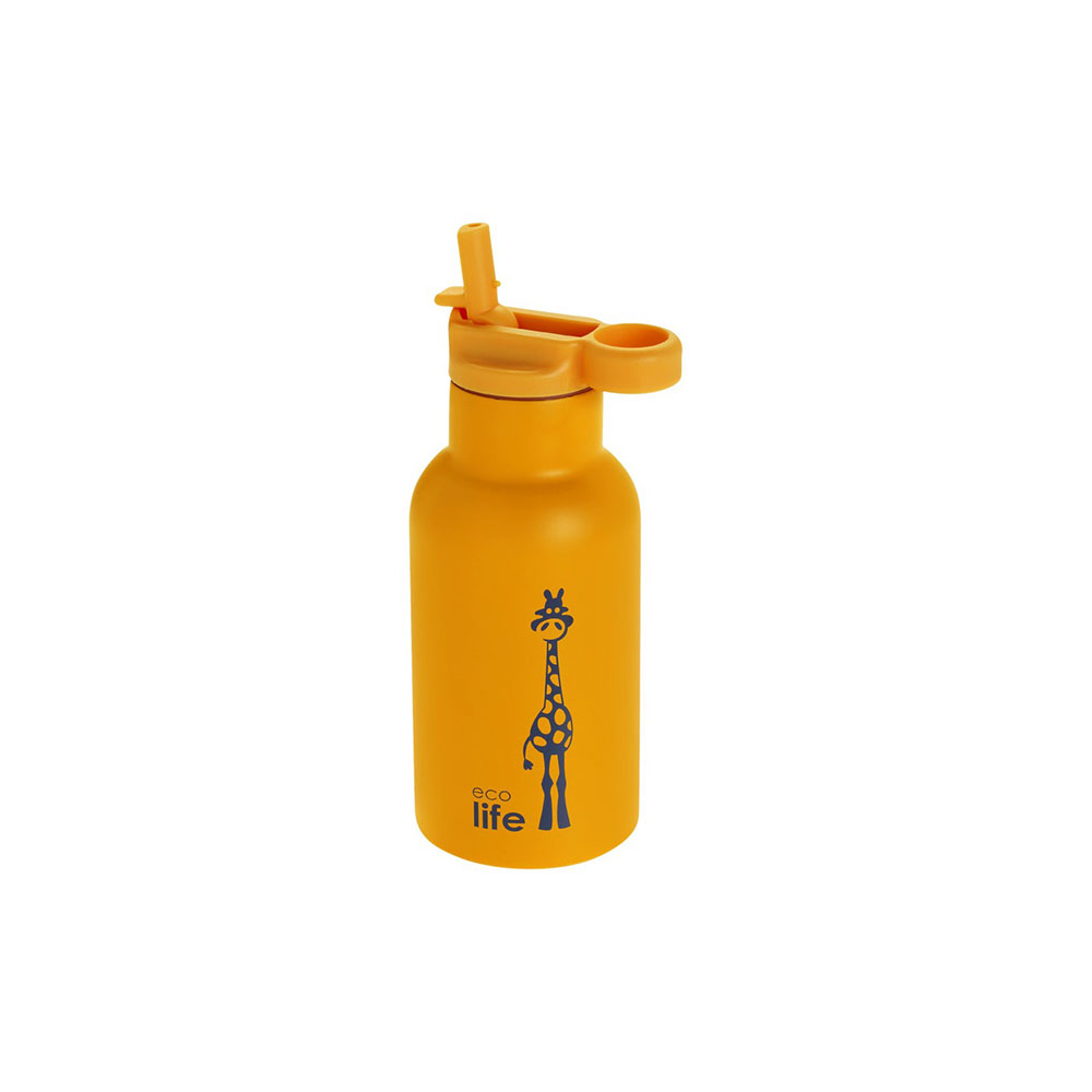 Ecolife ανοξείδωτο θερμός 350ml giraffe - Ecolife