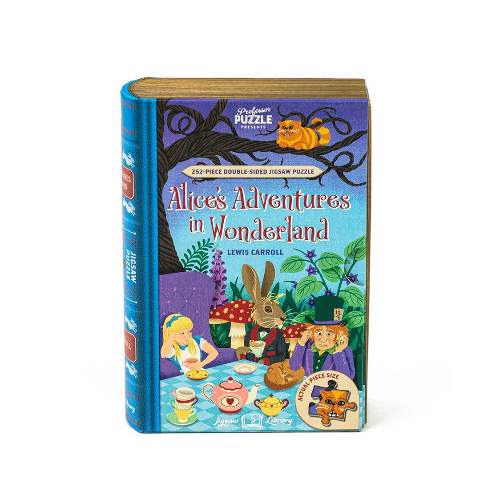 Παζλ Alice In Wonderland – 252 Piece Double-Sided Jigsaw - Professor Puzzle