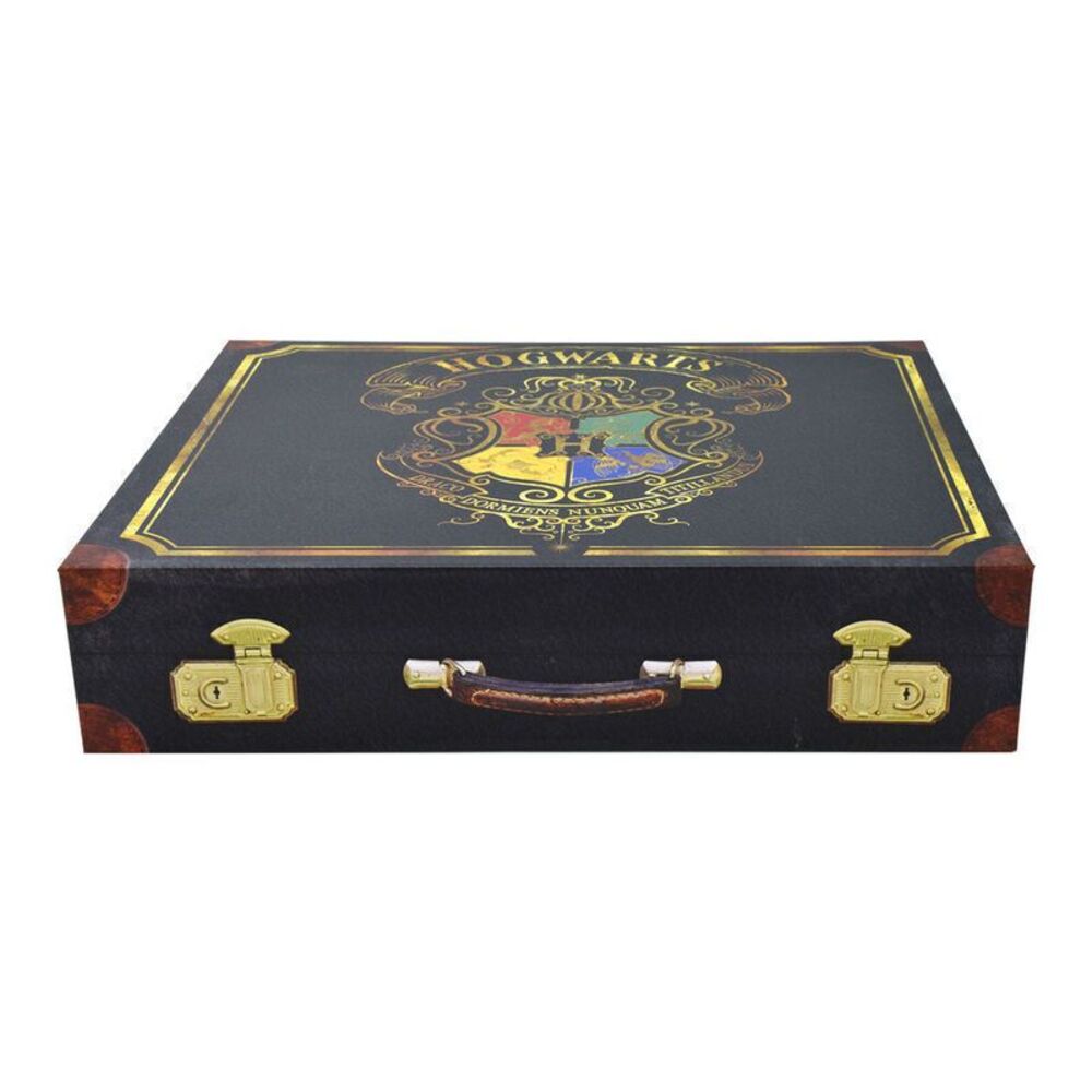 Harry Potter Keepsake Box - Colourful Crest - Blue Sky