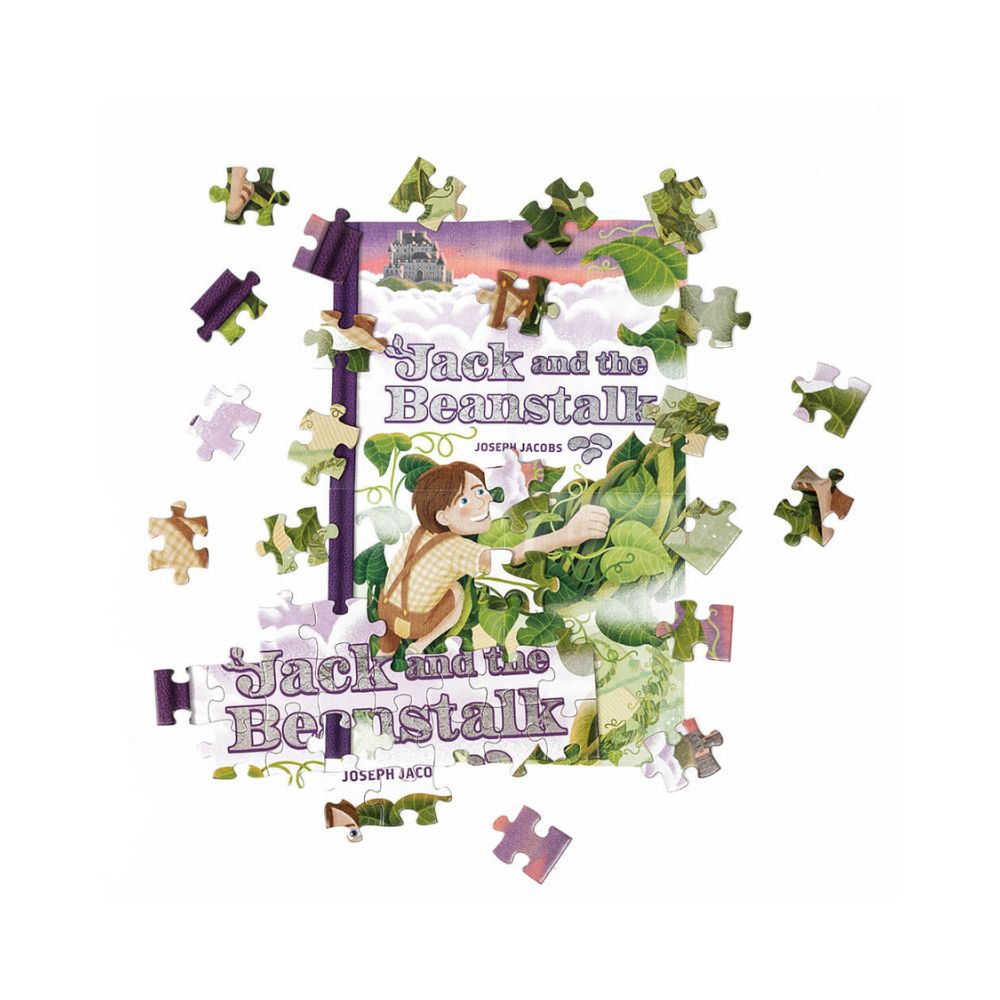 Παζλ Jack and the Beanstalk – 96 Piece Double-Sided Jigsaw - Professor Puzzle