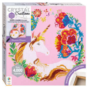 Crystal Creations Canvas: Unicorn Dreams - Hinkler