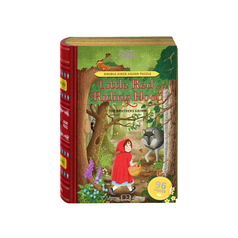 Παζλ Little Red Riding Hood – 96 Piece Double-Sided Jigsaw - Professor Puzzle