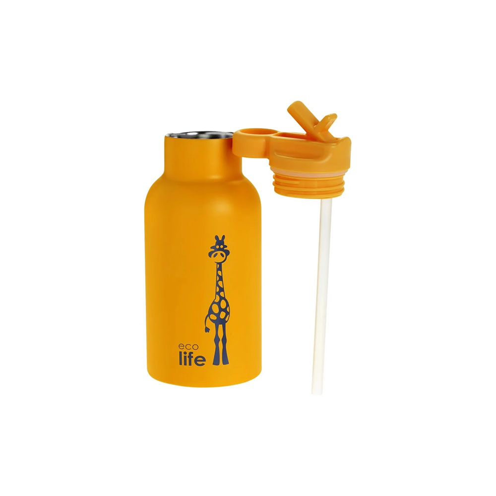 Ecolife ανοξείδωτο θερμός 350ml giraffe - Ecolife