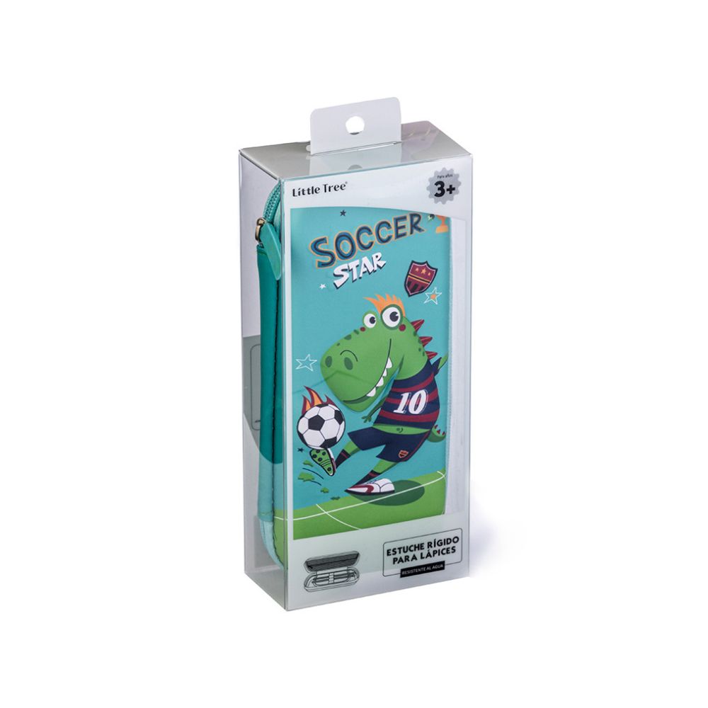 Κασετίνα Soccer Star 3D Embossed Hard Shell - Little Tree