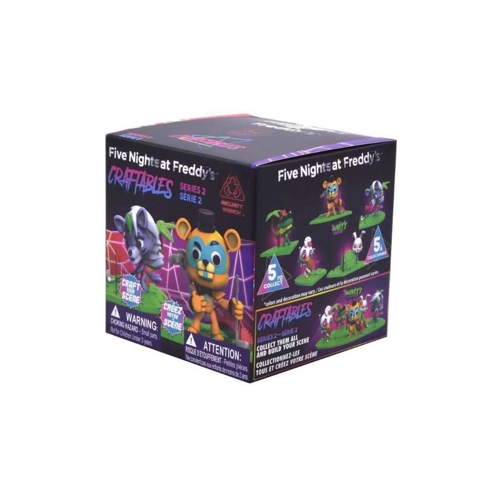 Gama Brands Five Nights at Freddy Series 2 Craftable Figure Surprise (Σχέδια), 10511971 - Gama Brands