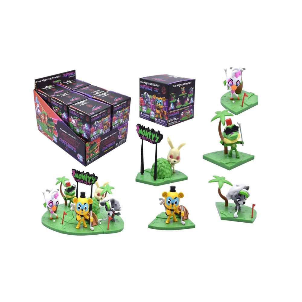 Gama Brands Five Nights at Freddy Series 2 Craftable Figure Surprise (Σχέδια), 10511971 - Gama Brands