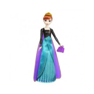 Mattel Disney Frozen Spin and Reveal Κούκλα Άννα με 11 Εκπλήξεις, HXD27 - Disney Princess