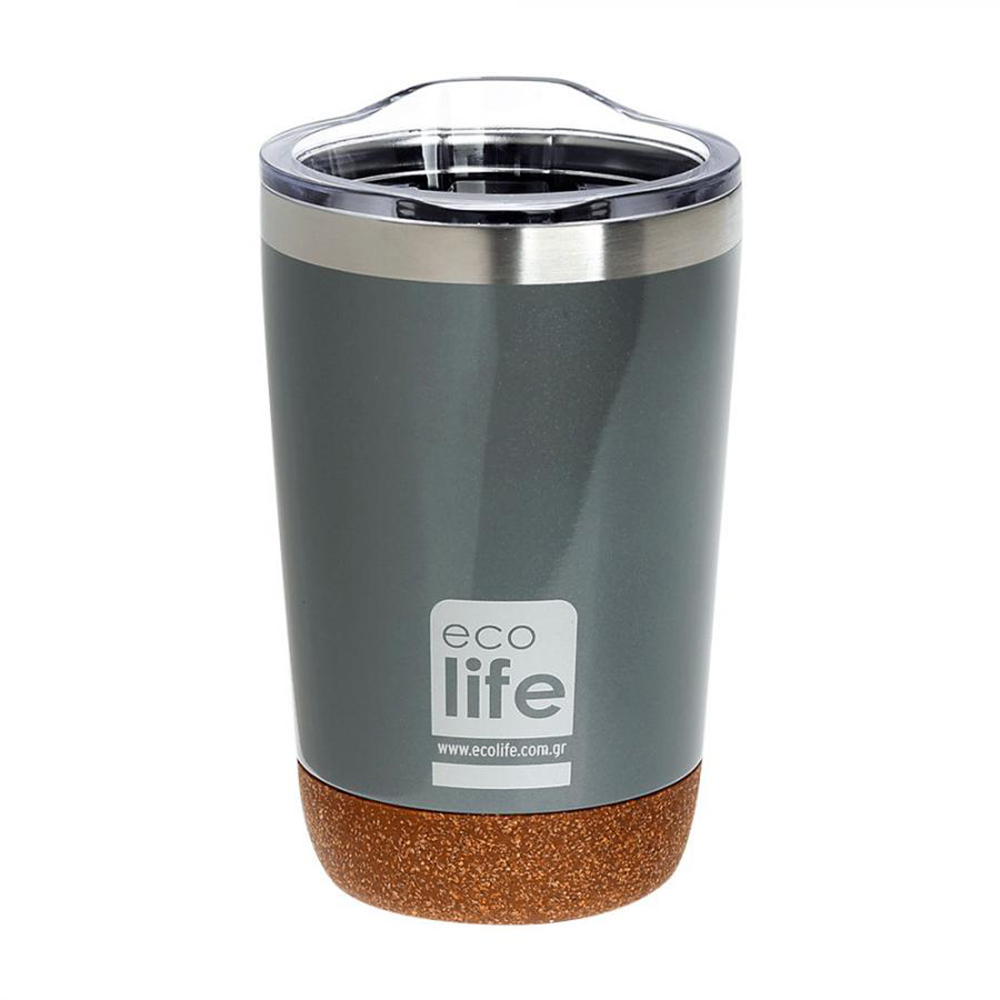 Ecolife Ecolife Coffee thermos Cup light grey 370ml