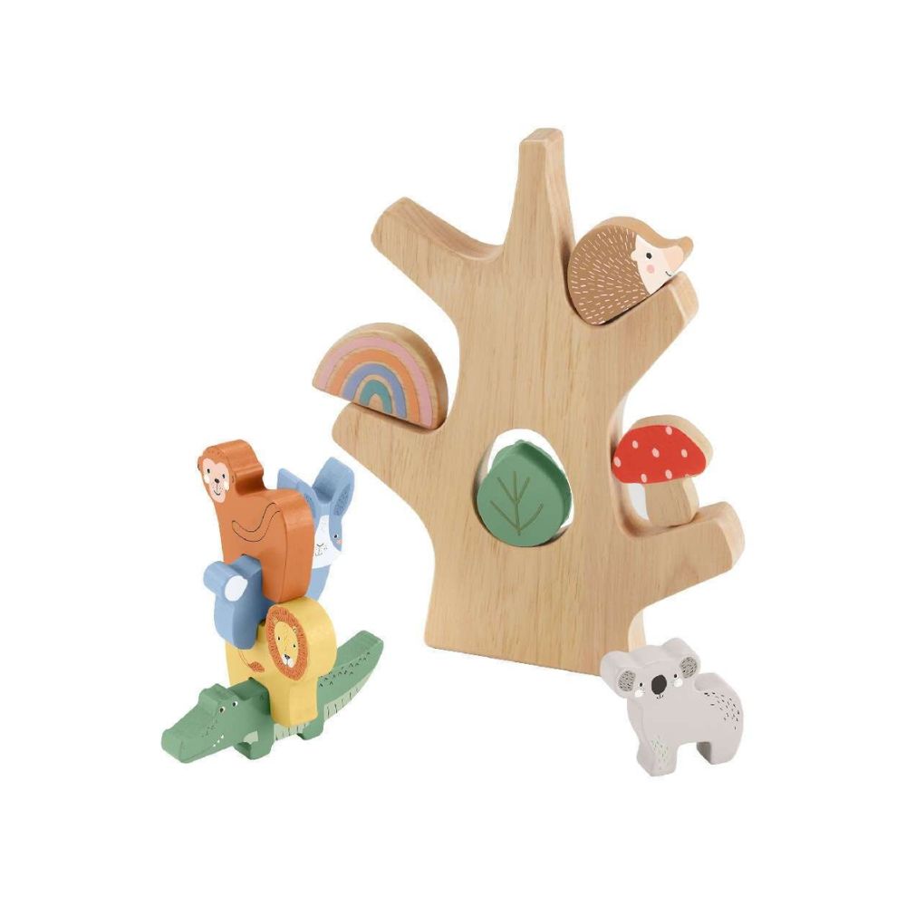 Mattel Fisher Price Wooden Balance Tree Ξύλινο Δέντρο Ισορροπίας, HXT87 - Fisher-Price