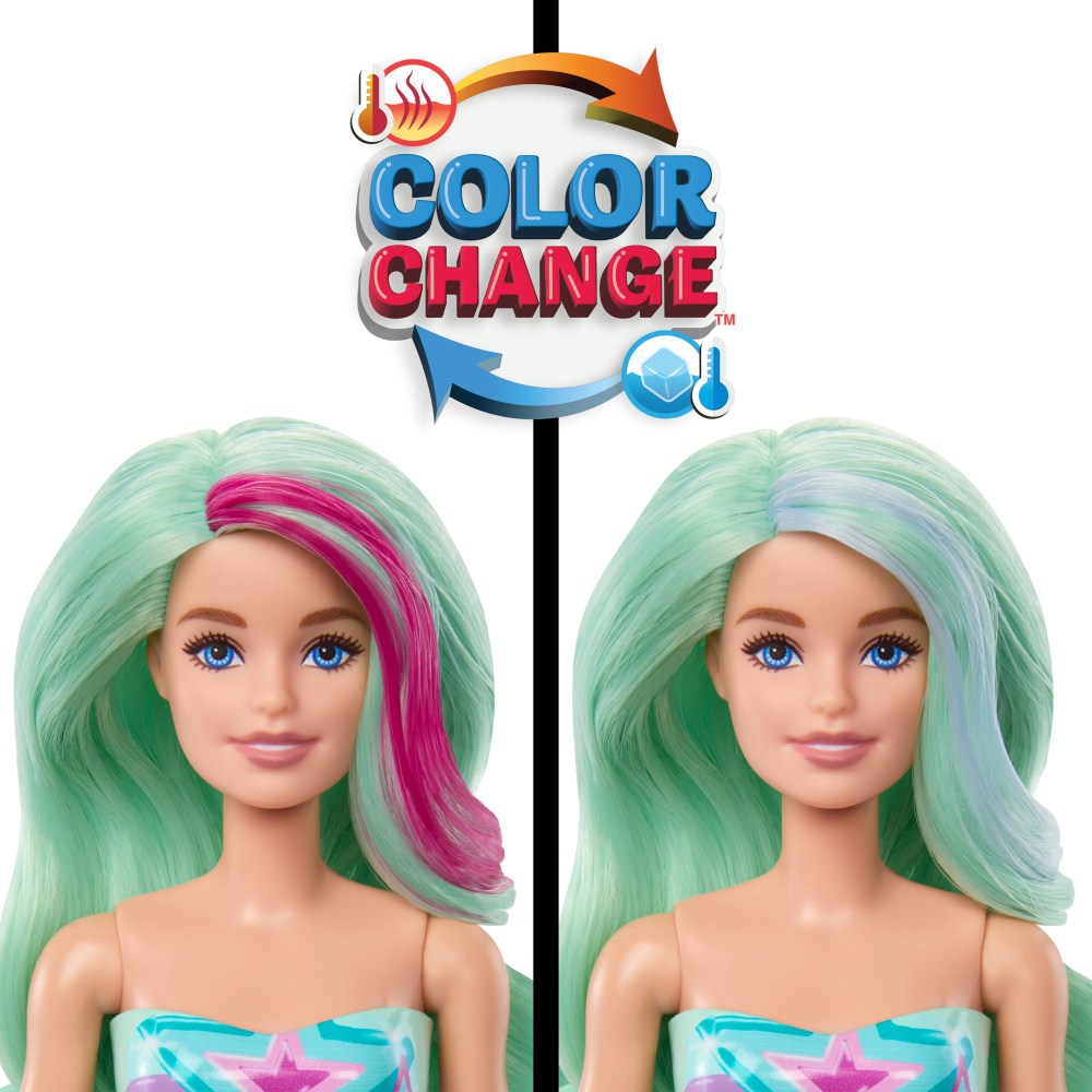 Mattel Barbie Color Reveal-Ονειρικές Γοργόνες HRK12 (Διάφορα Σχέδια) - Barbie