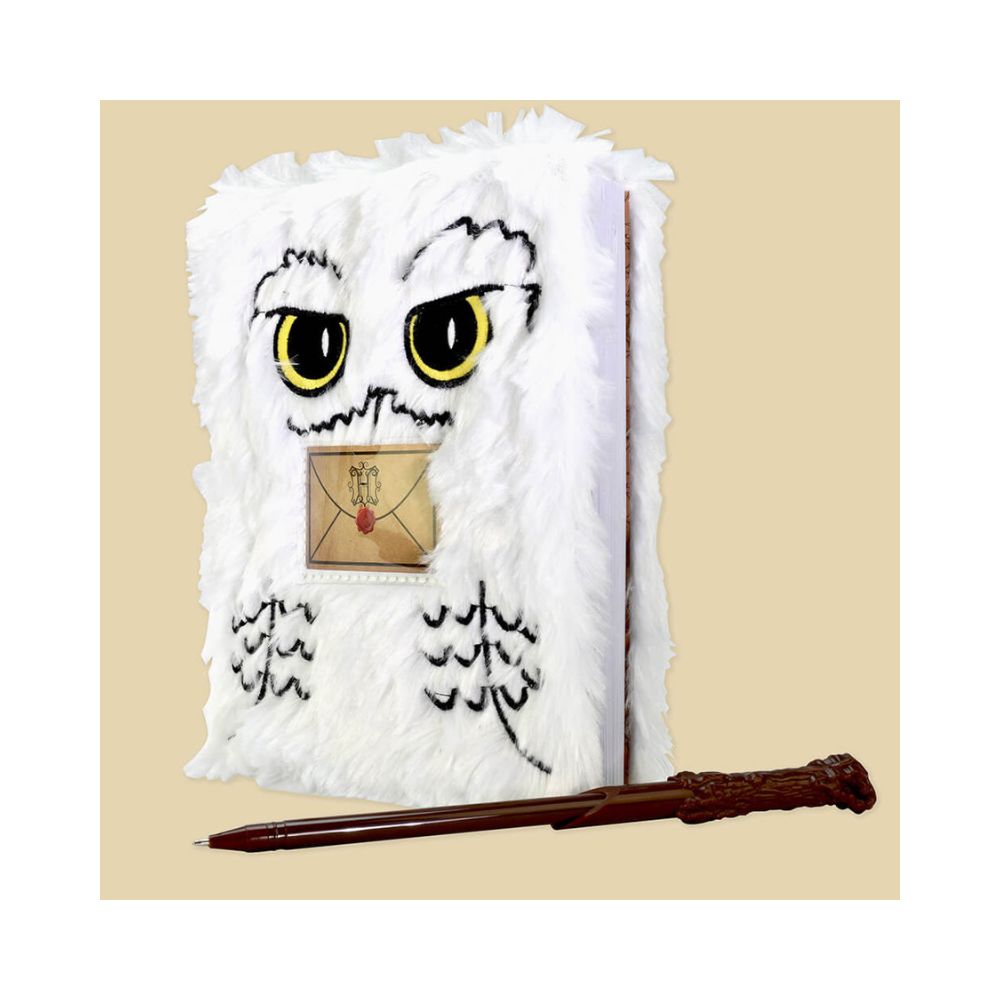 Σημειωματάριο με Στυλό Harry Potter  – Hedwig Plush - Blue Sky