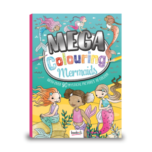 Mega Colouring: Mermaids - Bookoli