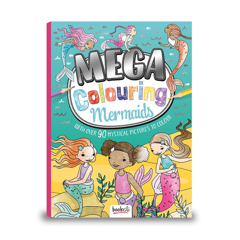 Bookoli Mega Colouring: Mermaids