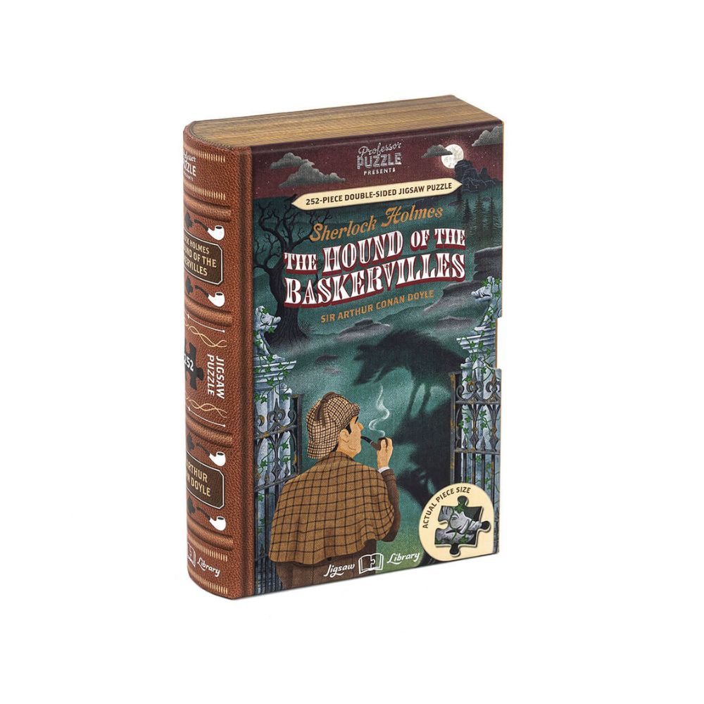 Παζλ Sherlock Holmes and the Hound of the Baskervilles – 252 Piece Double-Sided Jigsaw - Professor Puzzle