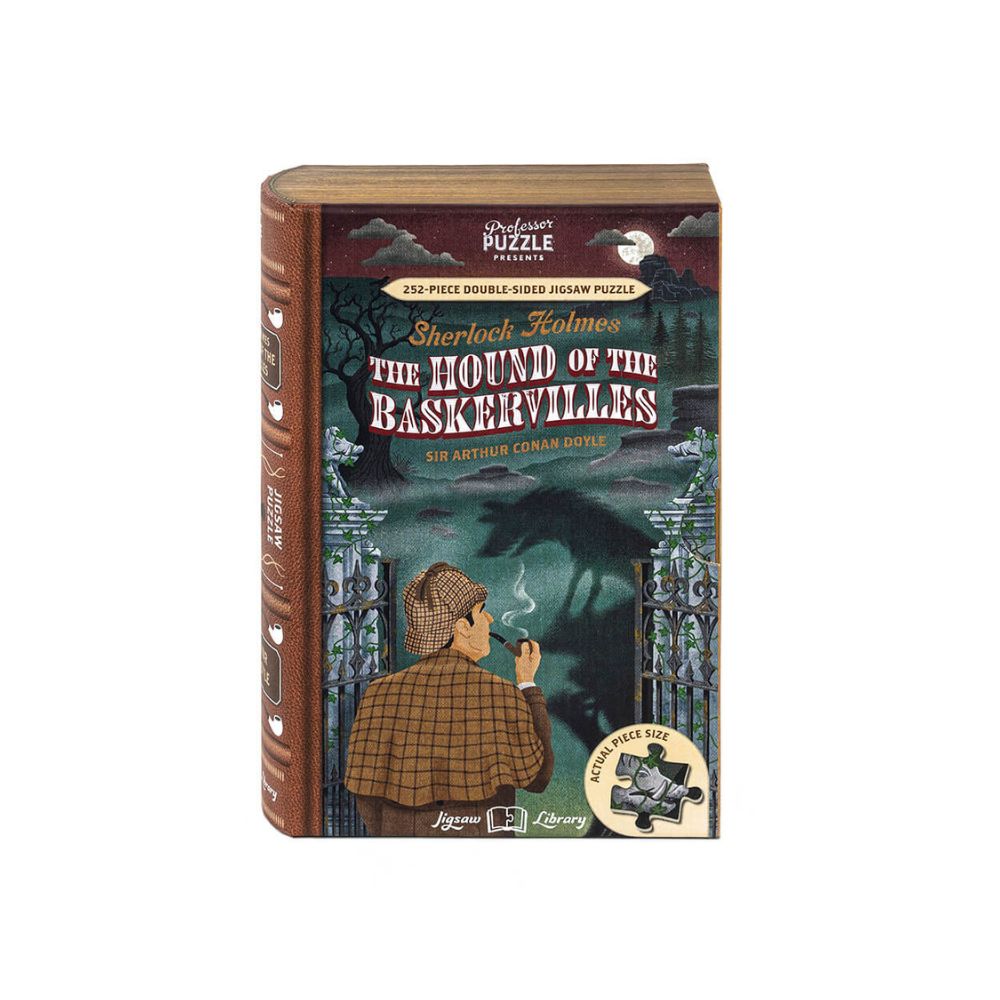 Παζλ Sherlock Holmes and the Hound of the Baskervilles – 252 Piece Double-Sided Jigsaw - Professor Puzzle