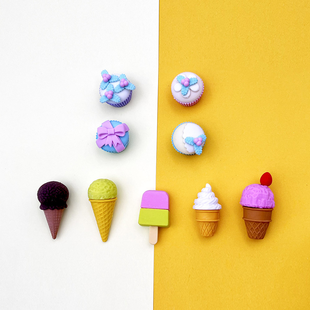 Fancy Eraser Set: Dessert II - Mathv Toys