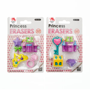 Fancy Eraser Set: Princess - Mathv Toys