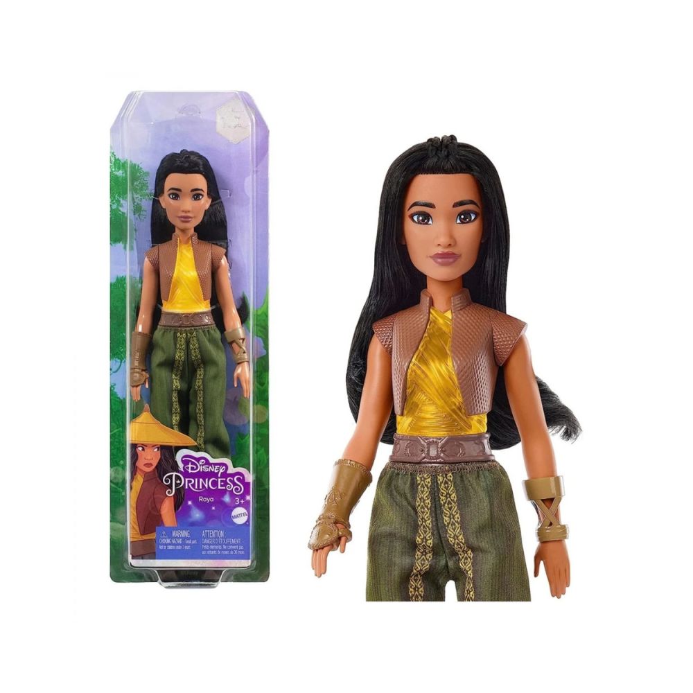 Mattel Disney Princess Κούκλα Raya, HLX22 - Disney Princess