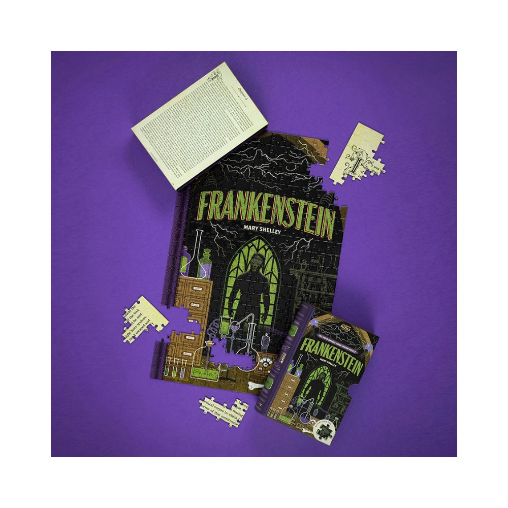 Παζλ Frankenstein – 252 Piece Double-Sided Jigsaw - Professor Puzzle