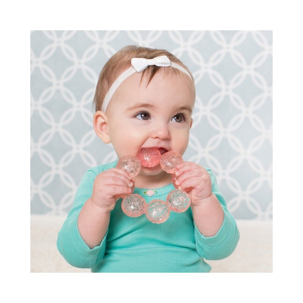 Infantino μασητικό water teether grapefruit - Infantino