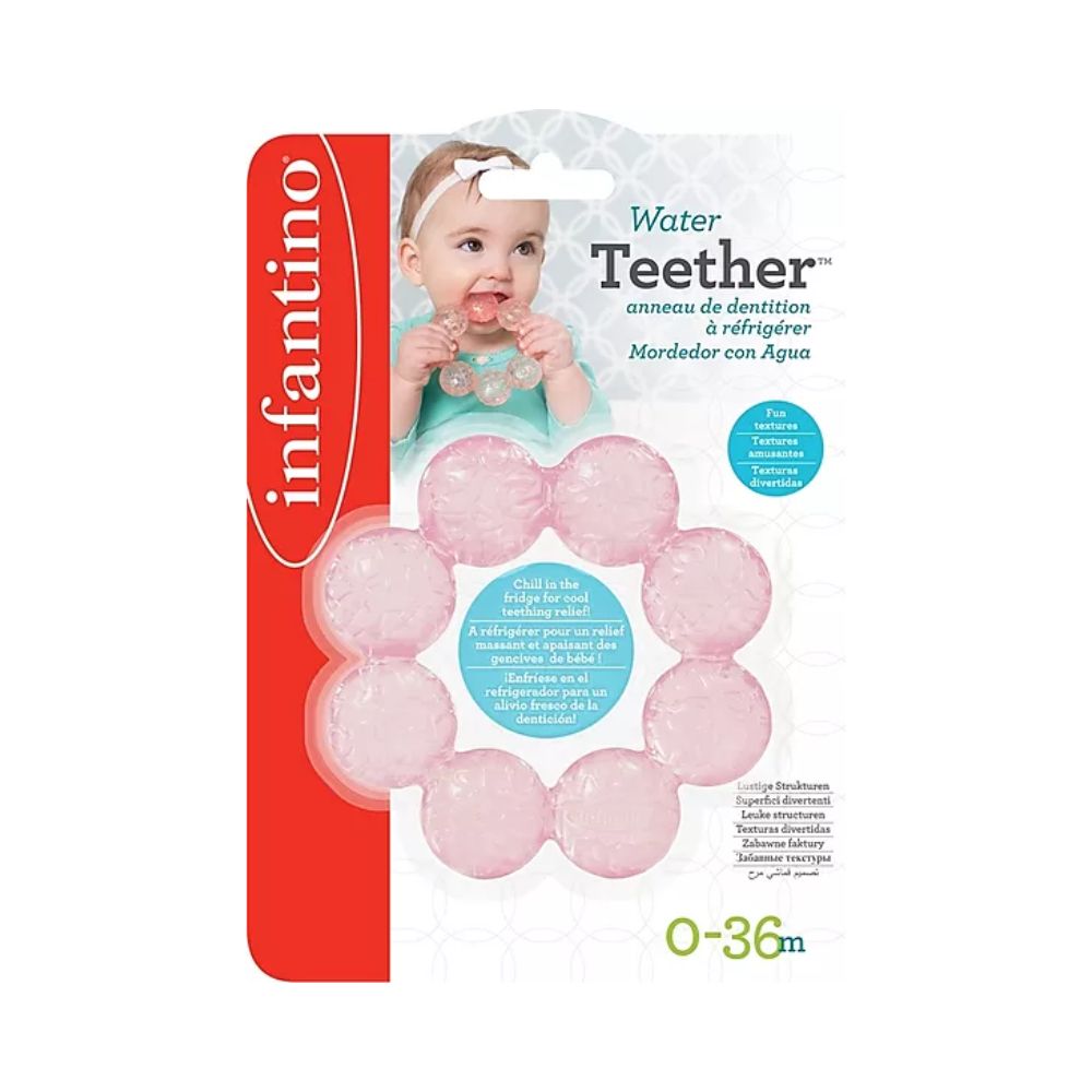 Infantino μασητικό water teether grapefruit - Infantino