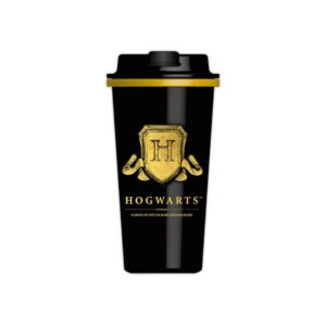 Θερμός Harry Potter Screw Top Thermal Flask 450ml – Hogwarts Shield - Blue Sky