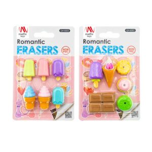 Fancy Eraser Set: Romantic and Sweet - Mathv Toys