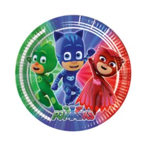 Pj Masks Entertainment One Πιάτα Μεγάλα 23εκ. 8 Τεμάχια, 088630 - PJ Masks