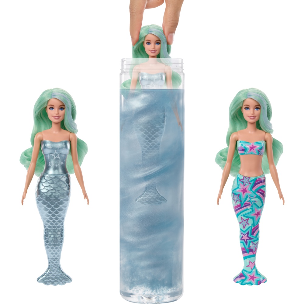 Mattel Barbie Color Reveal-Ονειρικές Γοργόνες HRK12 (Διάφορα Σχέδια) - Barbie