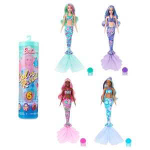 Mattel Barbie Color Reveal-Ονειρικές Γοργόνες HRK12 (Διάφορα Σχέδια) - Barbie