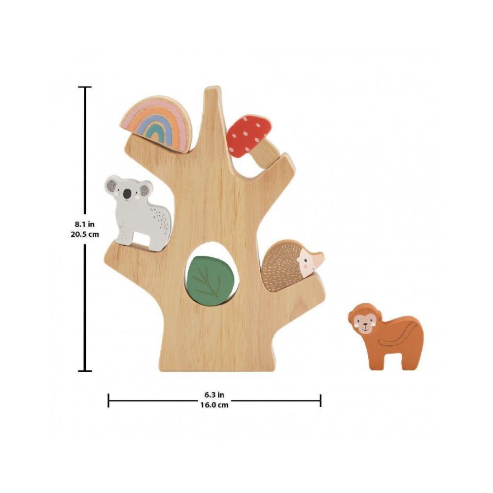 Mattel Fisher Price Wooden Balance Tree Ξύλινο Δέντρο Ισορροπίας, HXT87 - Fisher-Price