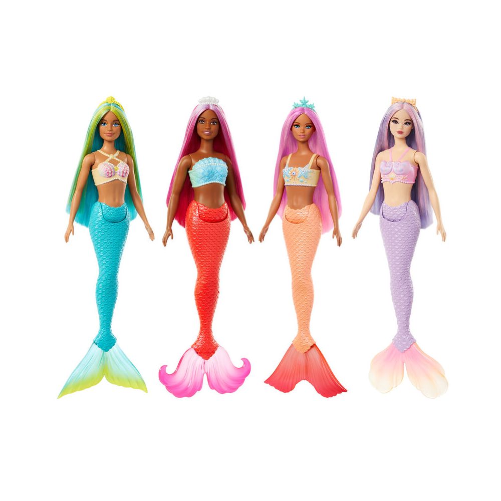 Mattel Barbie Γοργονα σε Διάφορα Σχέδια, HRR02 - Barbie