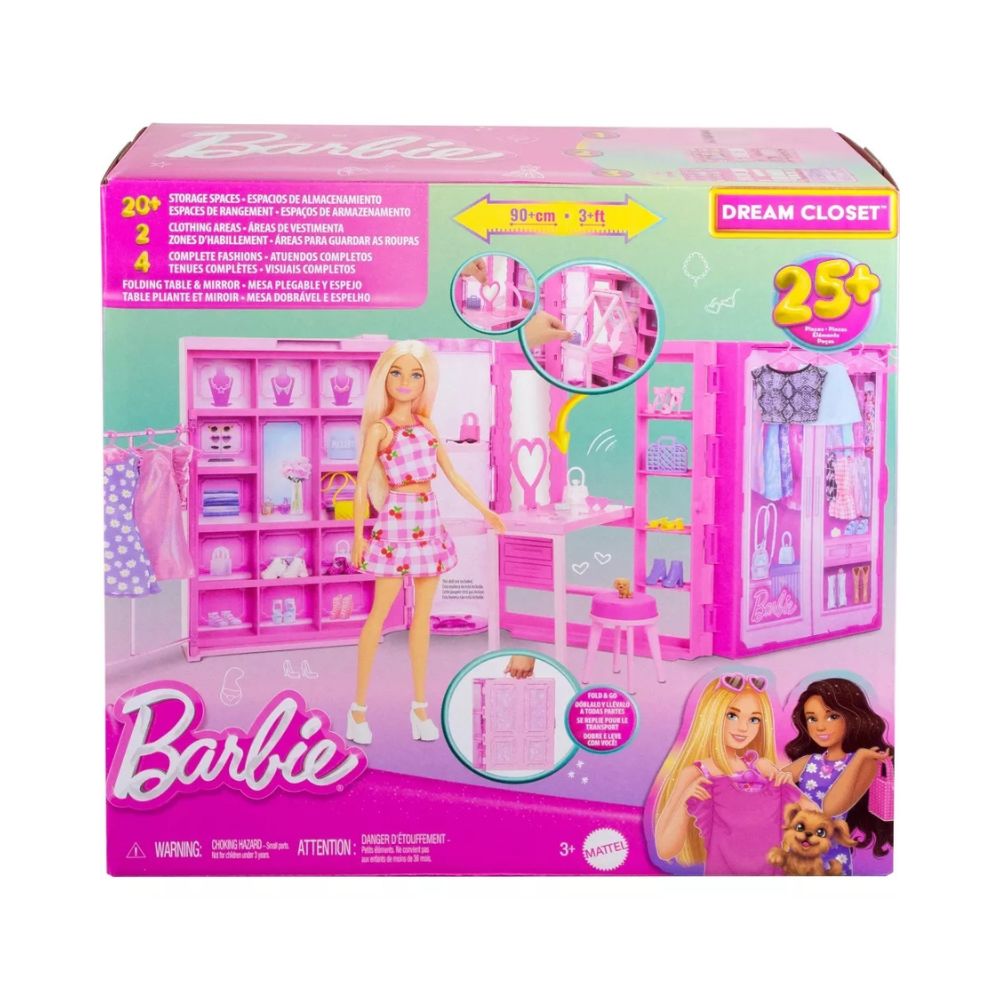 Mattel Barbie Δωμάτιο Μόδας, HXD59 - Barbie