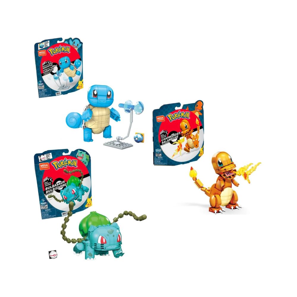 Mattel Mega Construx Pokemon σε Διάφορα Σχέδια, GKY95 - POKEMON