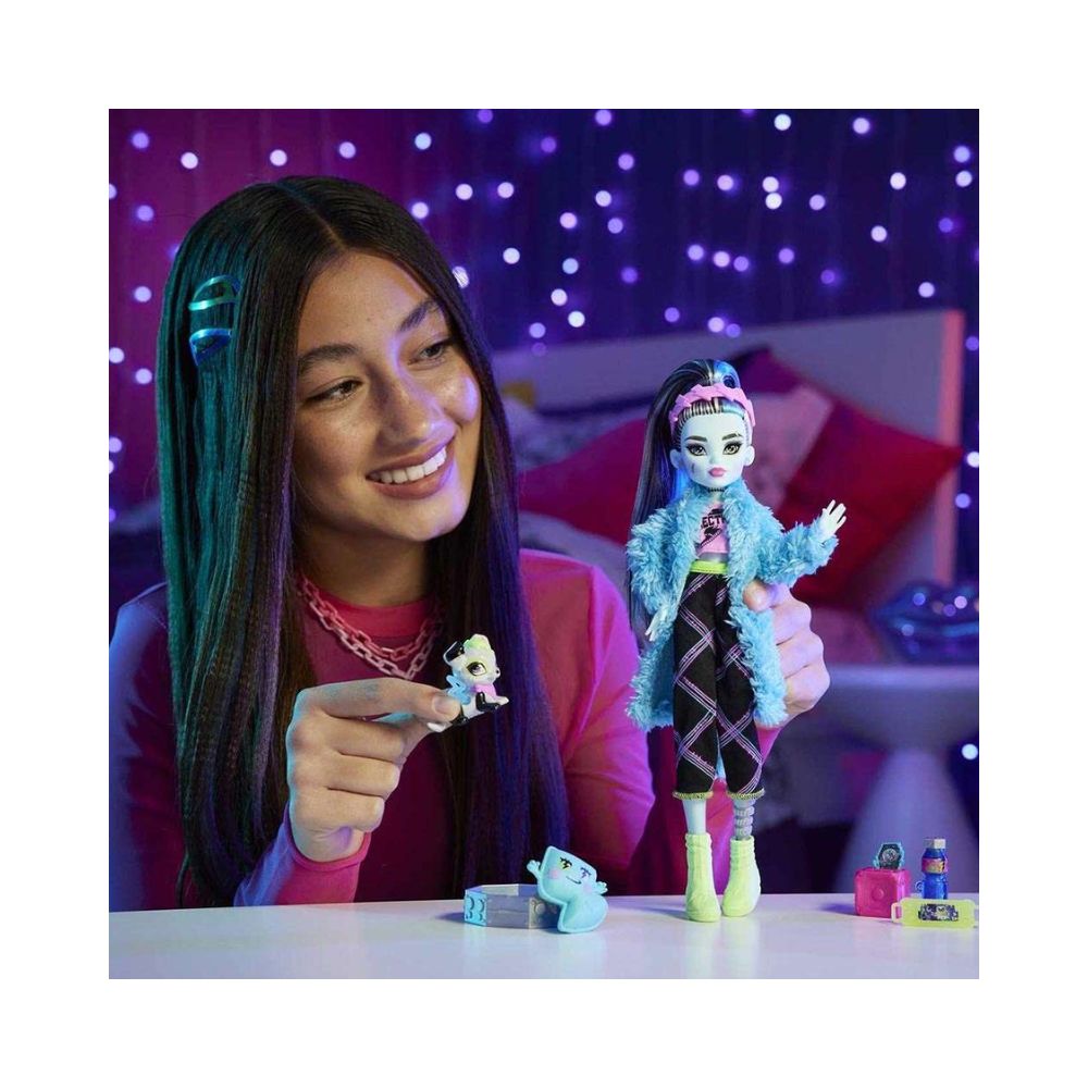 Mattel Monster High Creepover Party Κούκλα Frankie Stein, HKY68 - Monster High