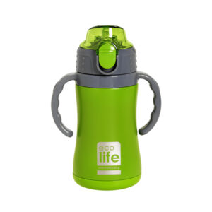 Ecolife ανοξείδωτο παγούρι θερμός kids thermos small 300ml πράσινο - Ecolife