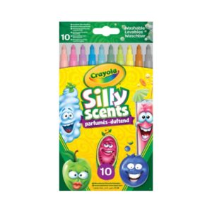 Crayola Wash.Silly Scents Μαρκαδόροι 10τμχ, 58-5071-E-000 - Crayola
