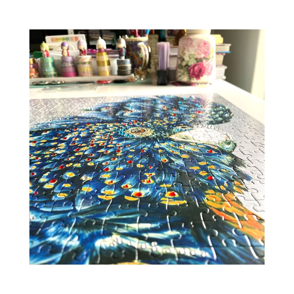 Crystal Creations 500-Piece Jigsaw: Blue Cockatoo - Hinkler