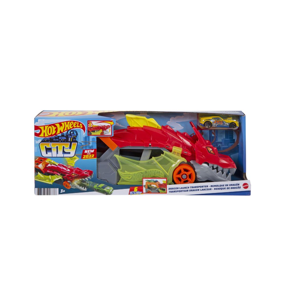 Mattel Hot Wheels Νταλίκα Δράκος, GTK42 - Hot Wheels