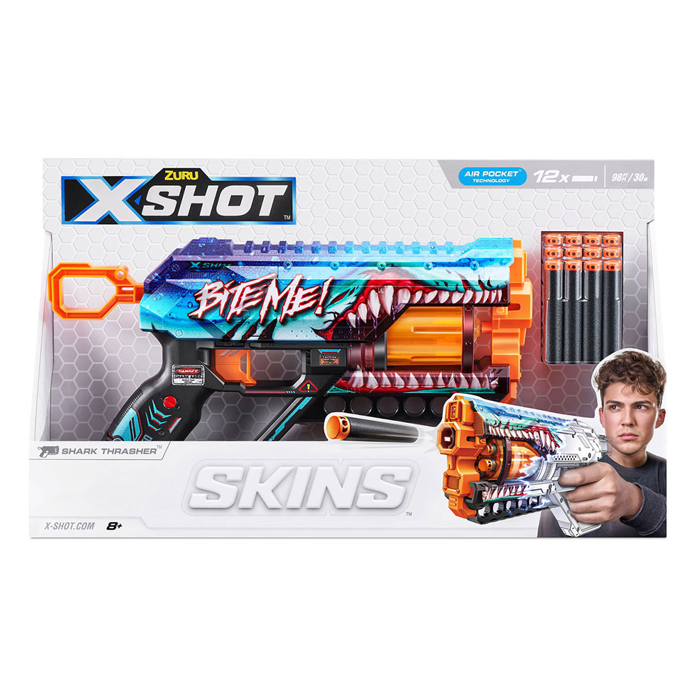 Zuru X-Shot Skins Griefer 12 Darts Σχέδια (36561) φωτογραφία