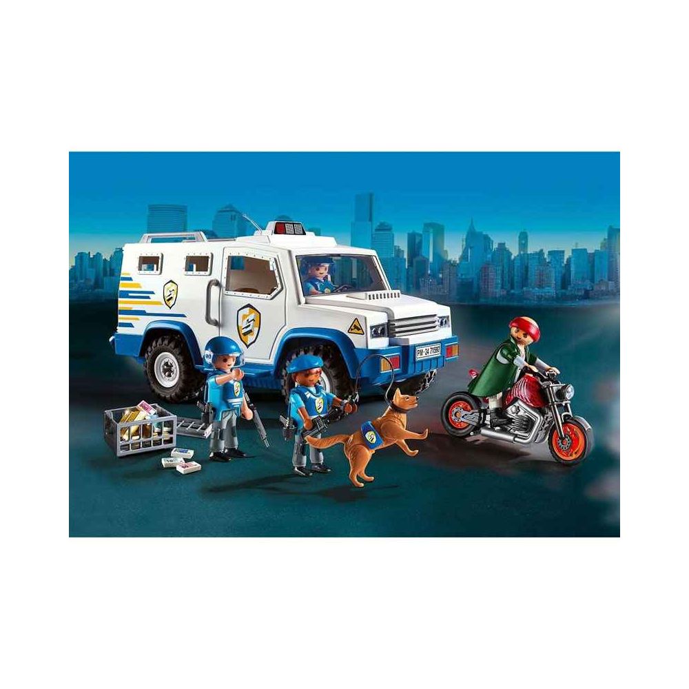 Playmobil Action Όχημα Χρηματοαποστολής 71597 - Playmobil, Playmobil Action