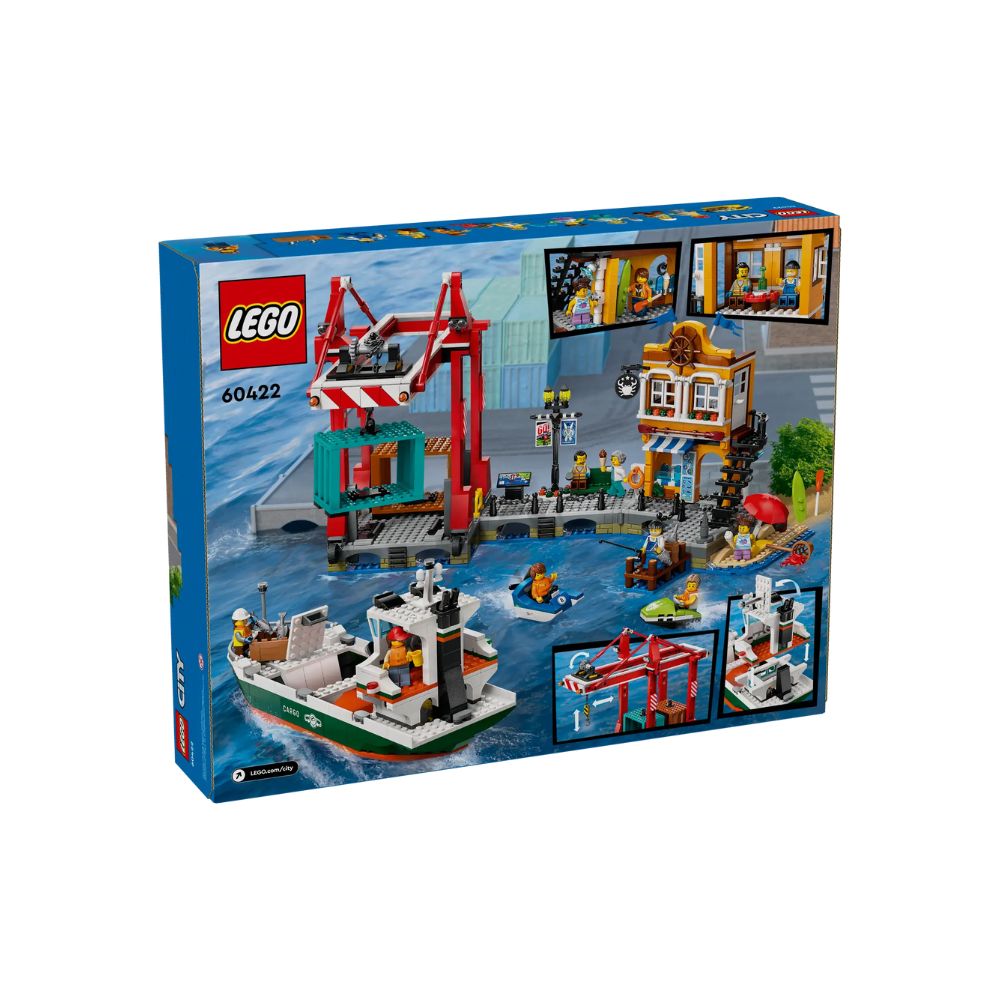 LEGO City Seaside Harbor With Cargo Ship 60422 - LEGO, LEGO City