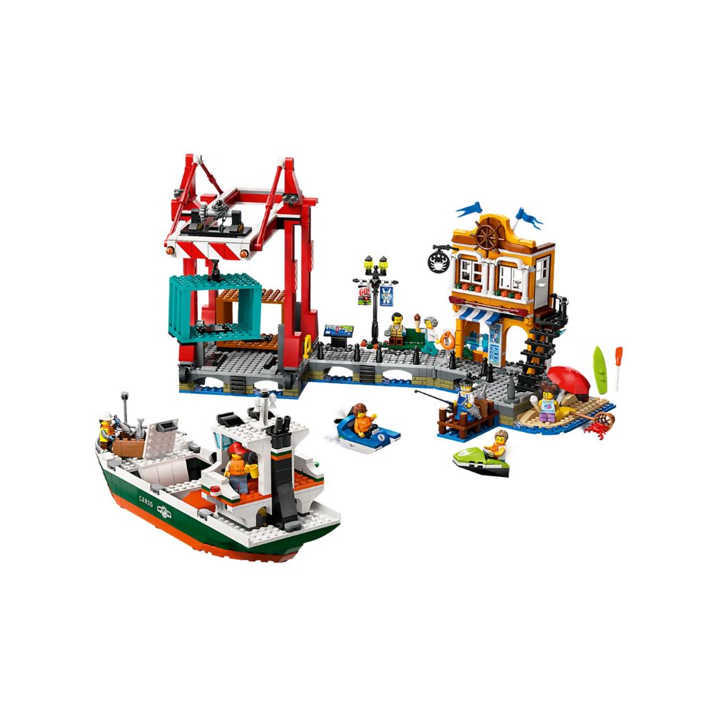 LEGO City Seaside Harbor With Cargo Ship 60422 - LEGO, LEGO City