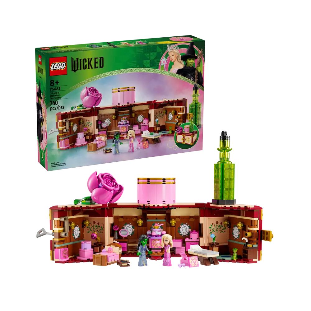 LEGO Wicked Glinda & Elphaba's Dormitory 75683 - LEGO, LEGO Wicked